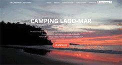 Desktop Screenshot of campinglagomar.es